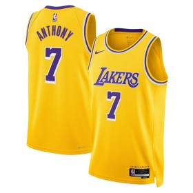 Dres Los Angeles Lakers Carmelo Anthony 7 Nike 2022-23 Icon Edition Zlato Swingman